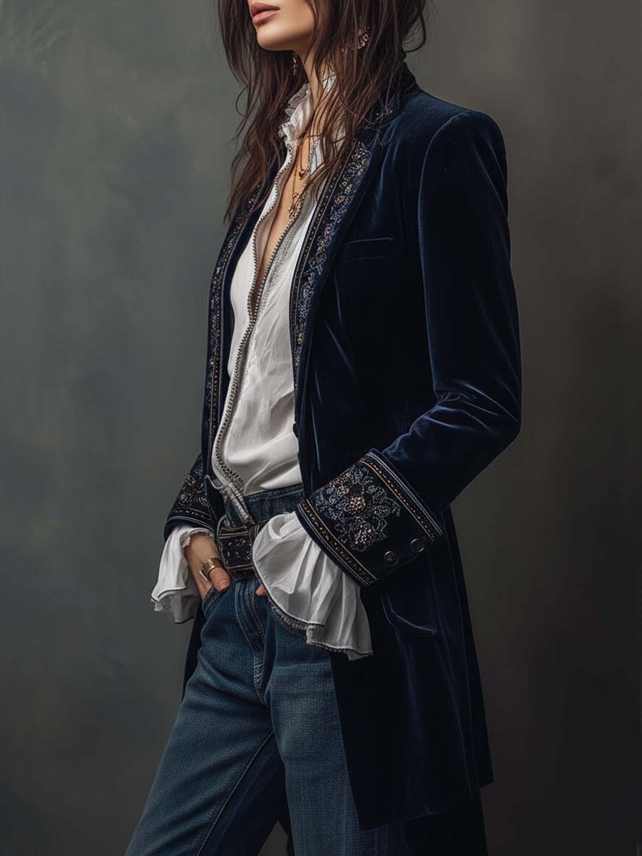 Rosalind™ Luxurious Velvet Jacket