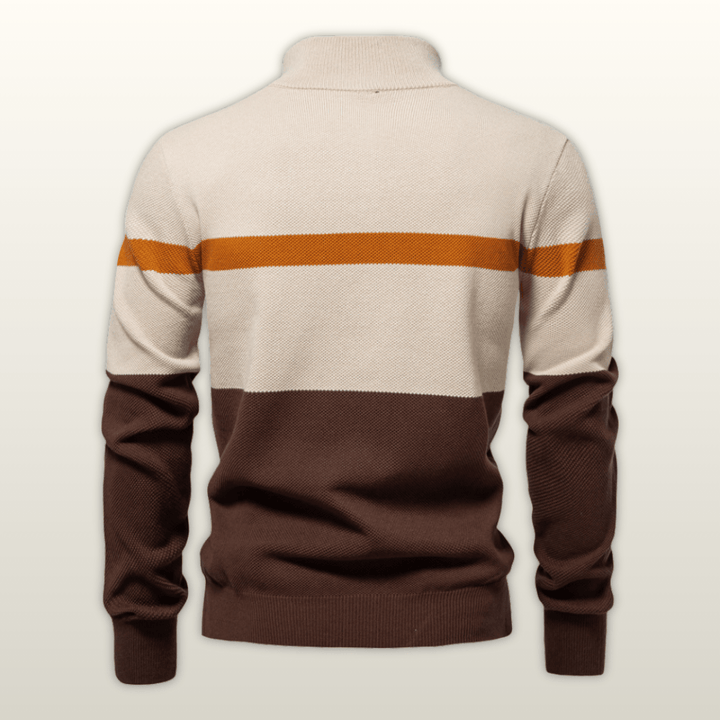 Lorenzo | Maglione a Mezza Zip Classico