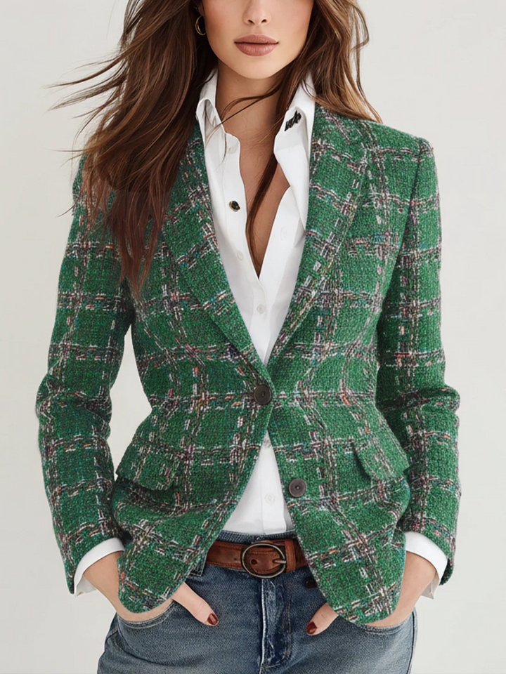 Blazer Vintage a Quadri