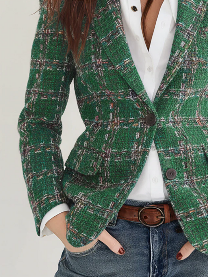 Blazer Vintage a Quadri