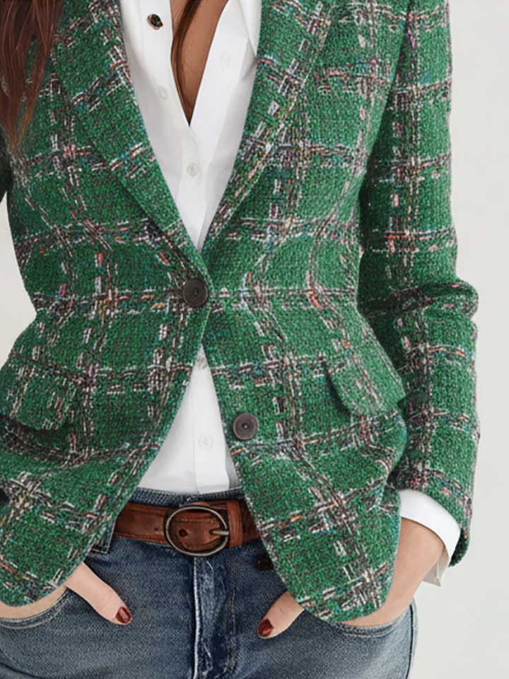 Blazer Vintage a Quadri