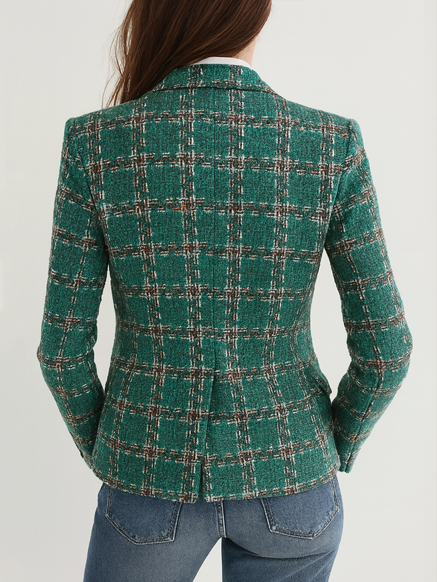 Blazer Vintage a Quadri