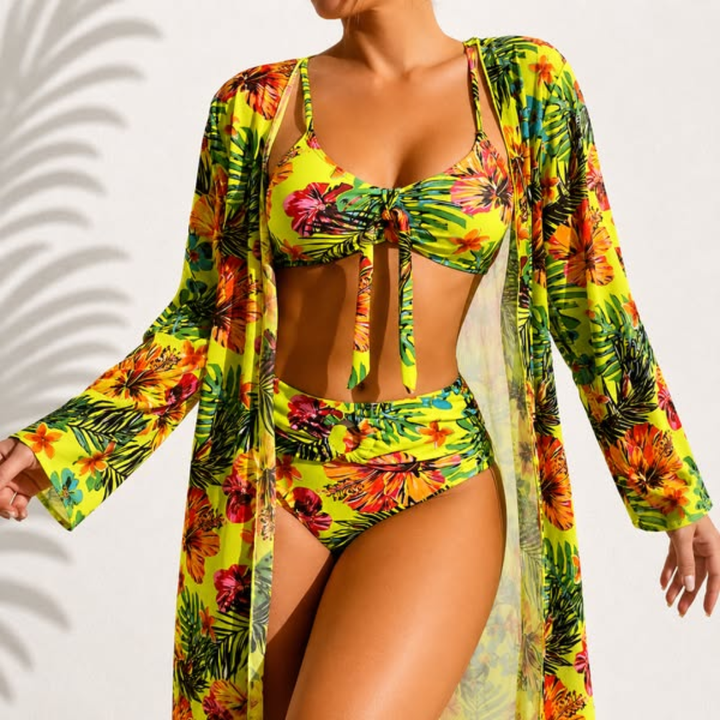 Arianna | Bikini Tropicale Elegante 3 Pezzi