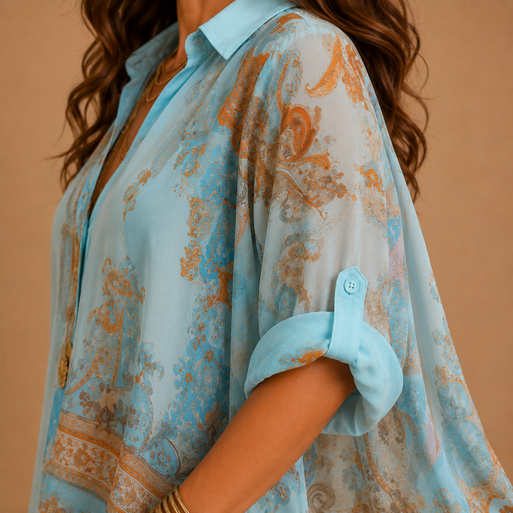 MIA | Elegante abito-camicetta in stile mediterraneo