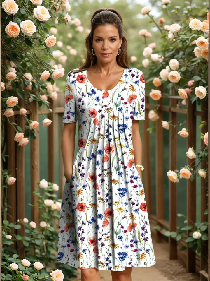 Eleonora™ | Abito Elegante con Effetto Coprente sull&