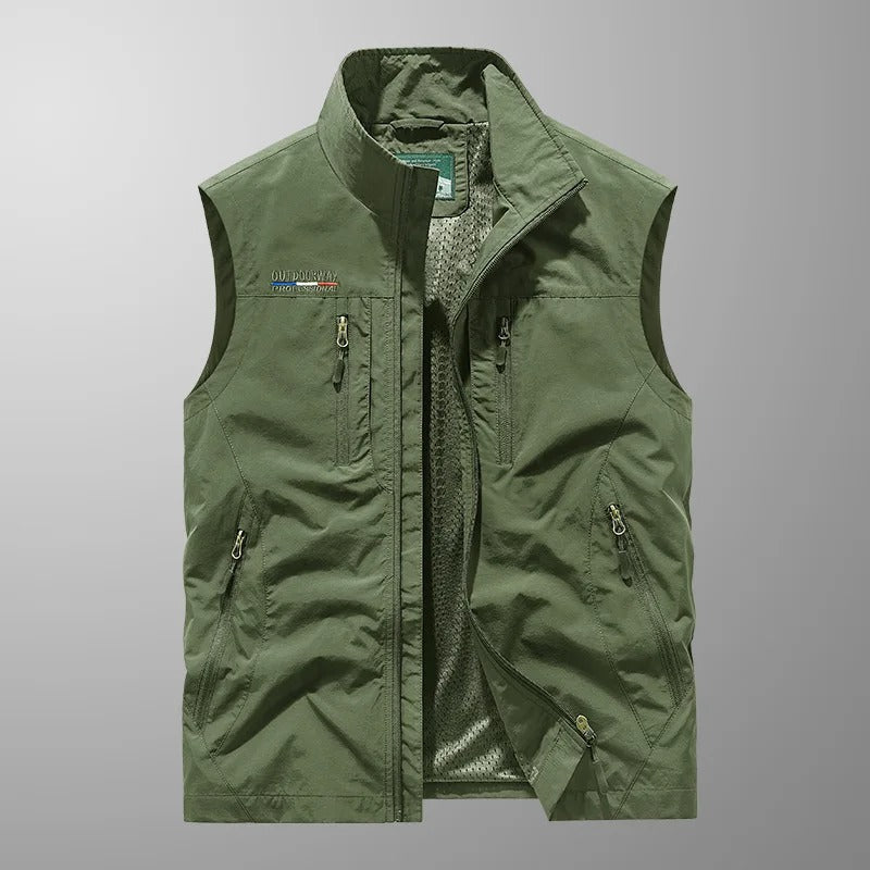 Marco | Gilet funzionale traspirante con numerose tasche