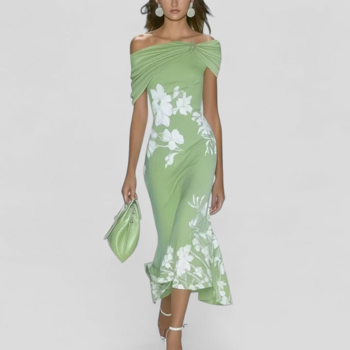Elisa | Abito midi elegante