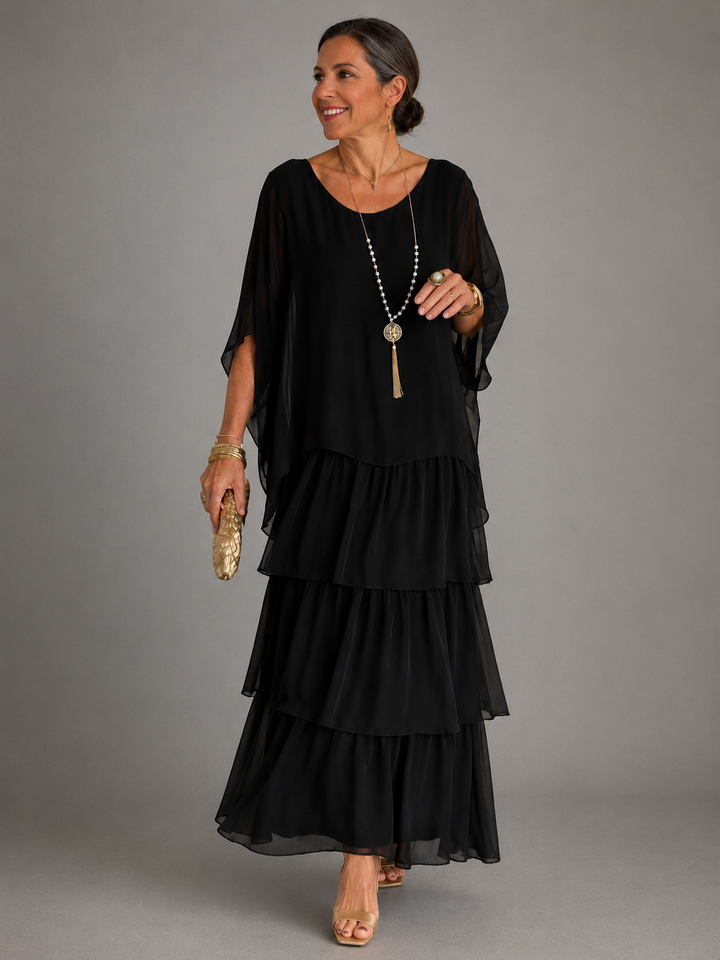 Lucia™ | Elegante Abito Maxi Fluido