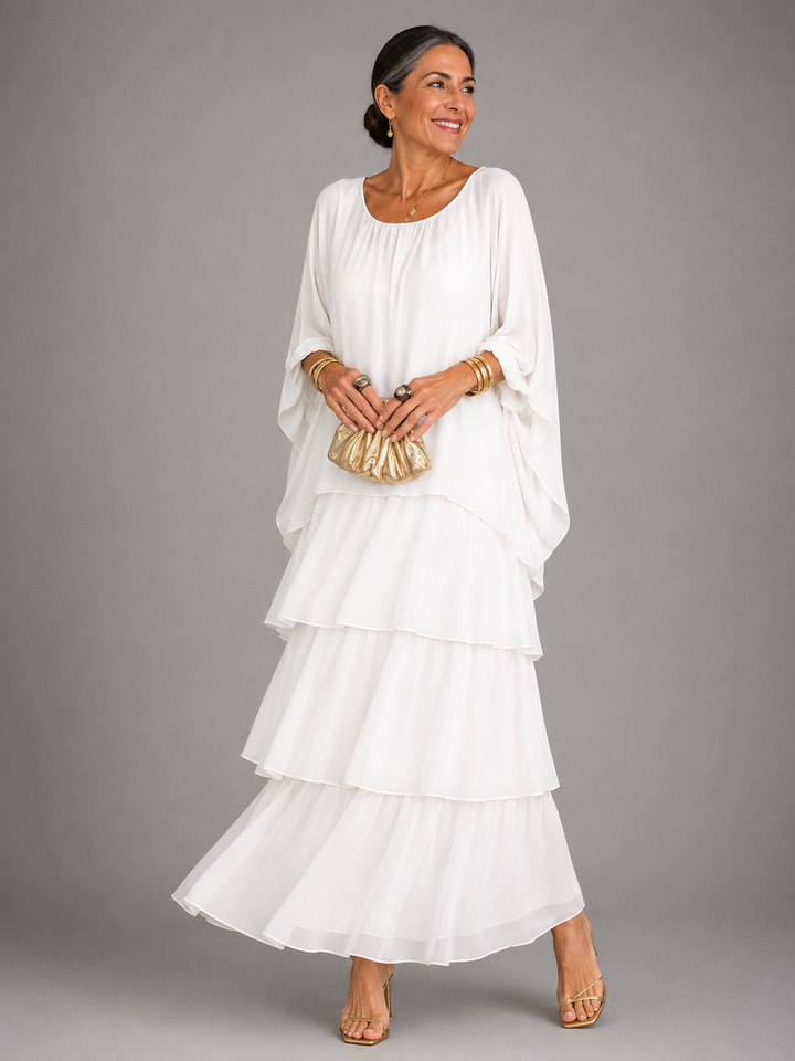 Lucia™ | Elegante Abito Maxi Fluido