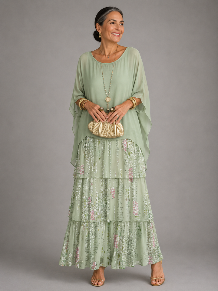 Lucia™ | Elegante Abito Maxi Fluido