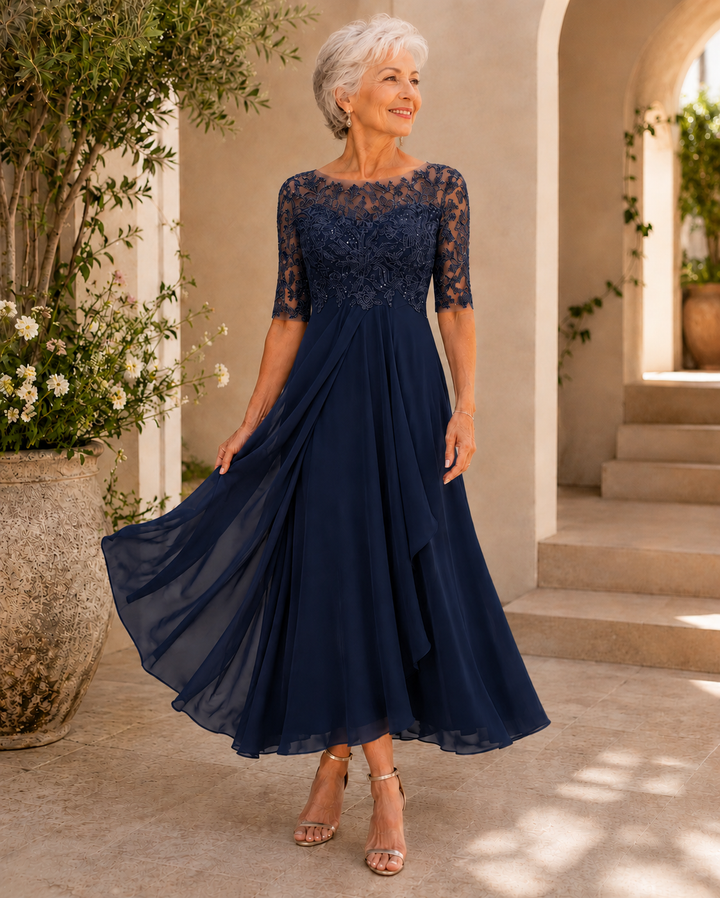 Lucia™ | Elegante Abito in Pizzo