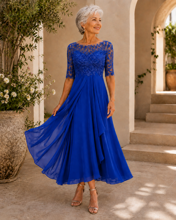 Lucia™ | Elegante Abito in Pizzo