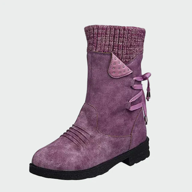 Stivaletti eleganti in camoscio