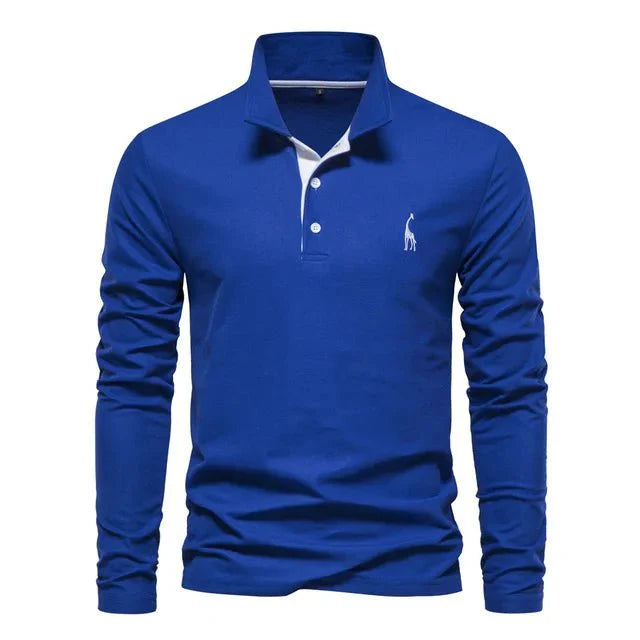 Audren | polo elegante a maniche lunghe