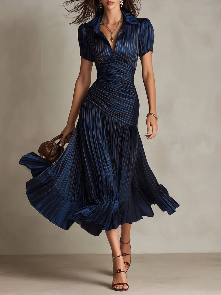 Firenze | Abito Maxi Chiffon Vintage Elegante