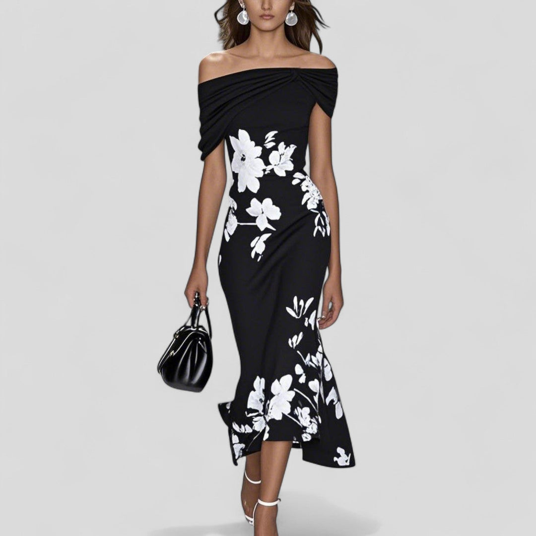 Elisa | Abito midi elegante