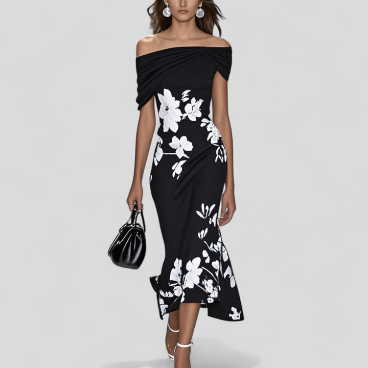 Elisa | Abito midi elegante