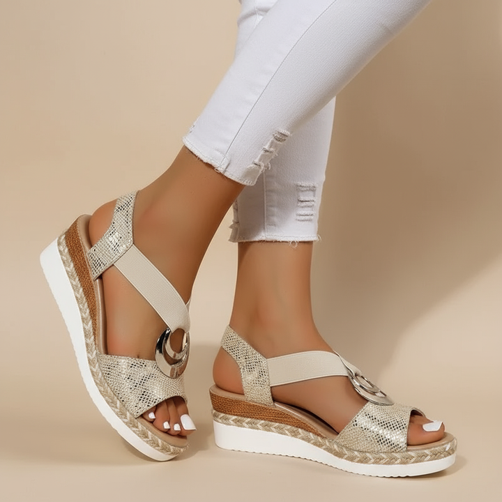 Melissa – Sandali con zeppa eleganti