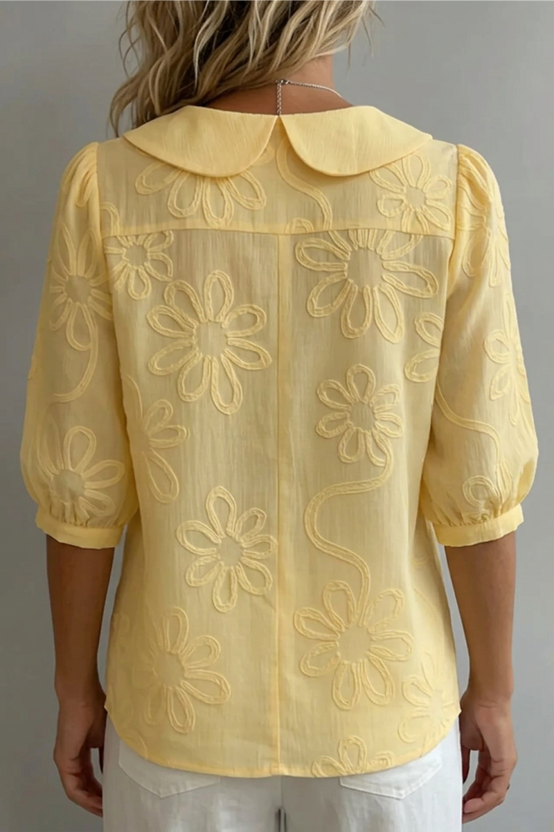 Fiora™ │ Elegante camicetta floreale
